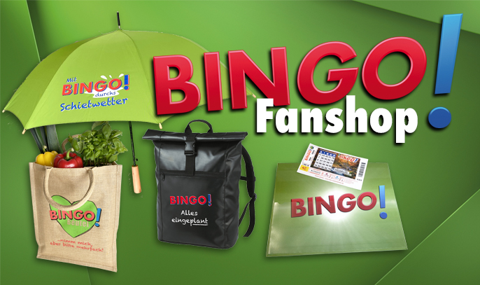 Der BINGO!-Fanshop ist online!